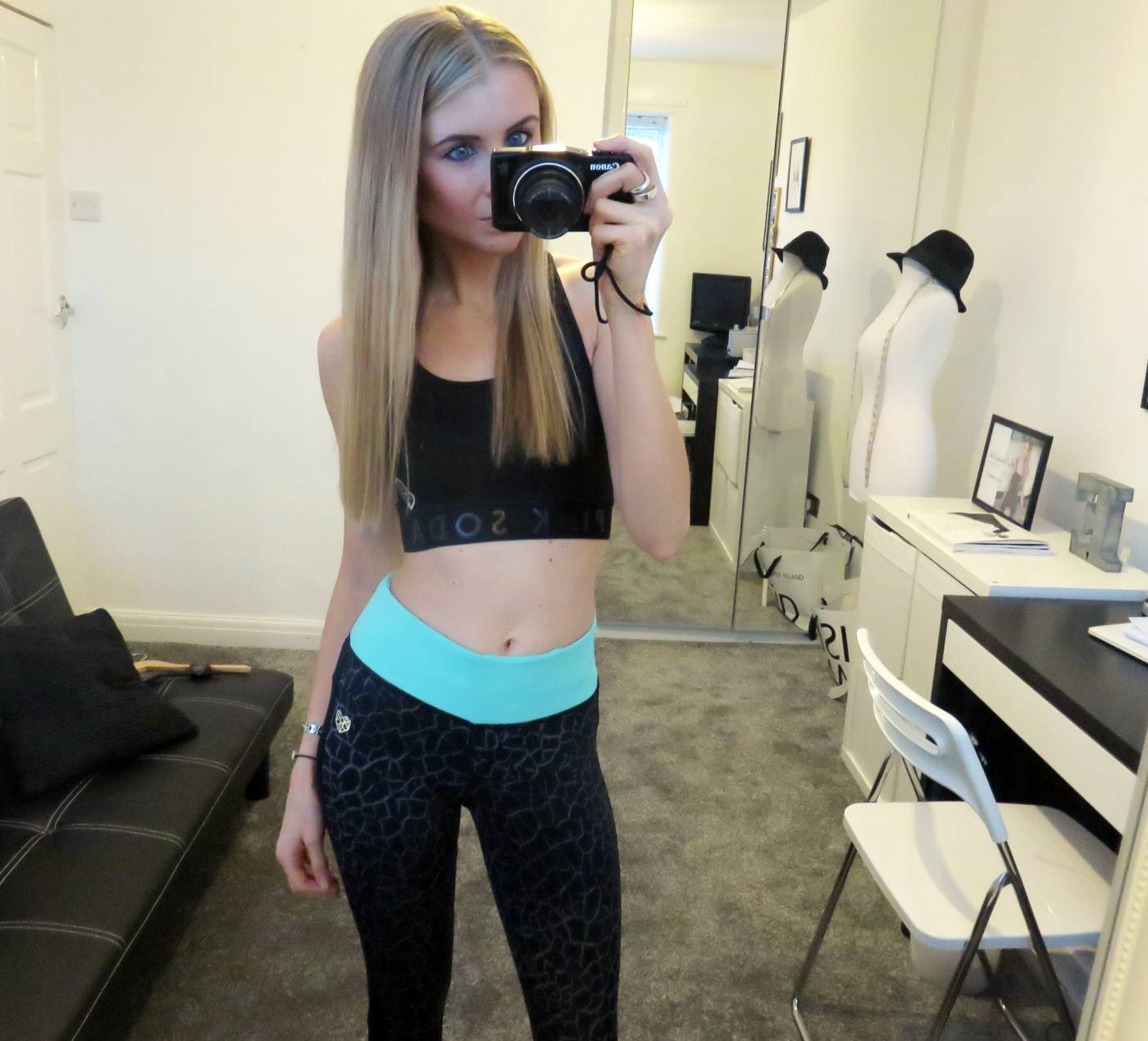 Fitness: Working out with Pink Soda Sport