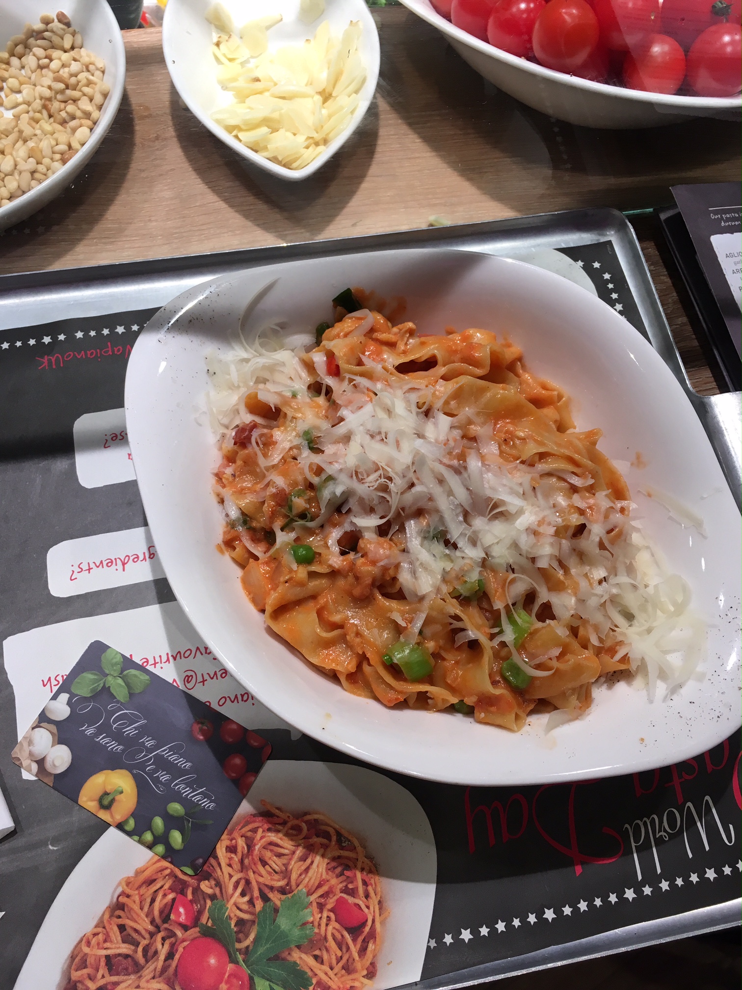 Food: Vapiano, Manchester Corn Exchange