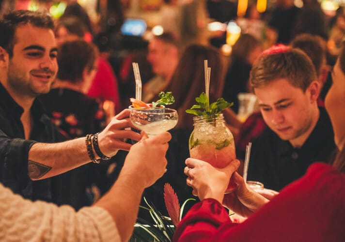 Love Island Final Special Screening at Revolución De Cuba, Manchester