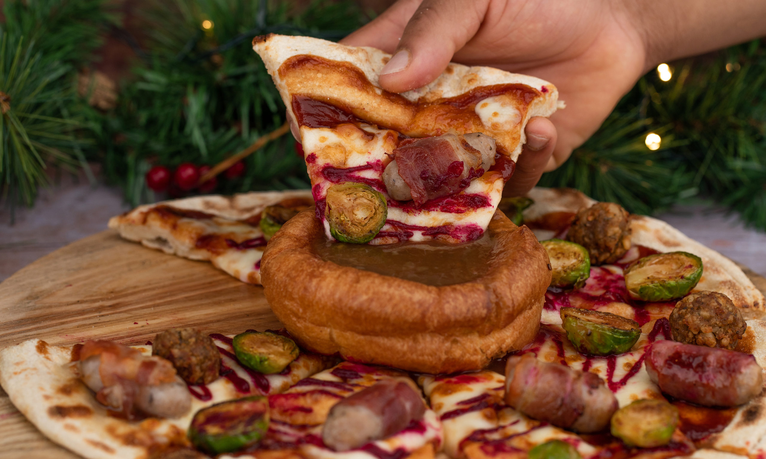 A Christmas Pizza Is Coming (and You Can Get It Delivered)